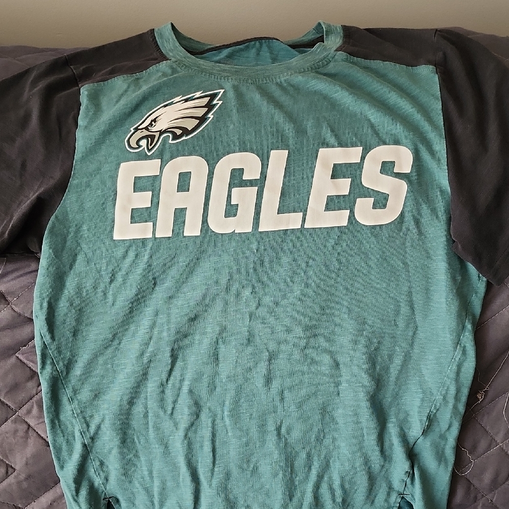 5 For $15 Nike Kids Eagles Teal and Black Short Sleeve Tee
